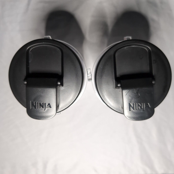 Pair of Ninja Replacement 16oz Blender Cup with Sip and Seal Lids Measurements - Picture 3 of 11